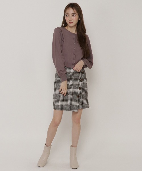 WILLSELECTION（ウィルセレクション）の「フラワー刺繍スリット
