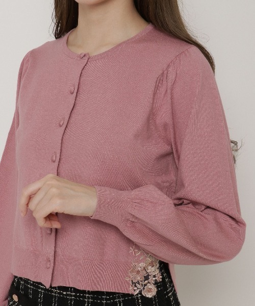 WILLSELECTION（ウィルセレクション）の「フラワー刺繍スリット