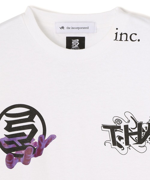 THE inc.（ザ インク）の「KINJAZ×The Incorporated/キンジャズ×インコーポレーテッド/T-Shirts（Tシャツ/カットソー・メンズ・ホワイト/ブラック・MEDIUM/X-LARGE/LARGE）」の11枚目の写真