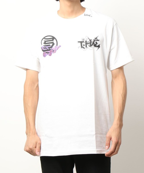 THE inc.（ザ インク）の「KINJAZ×The Incorporated/キンジャズ×インコーポレーテッド/T-Shirts（Tシャツ/カットソー・メンズ・ホワイト/ブラック・MEDIUM/X-LARGE/LARGE）」の6枚目の写真