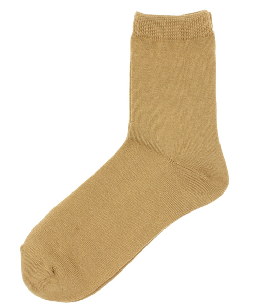 WEGO(ウィゴー)の「WEGO/無地ソックス(ソックス/靴下・レディース・ホワイト/ブラック/グレー/ライム/ネイビー/キャメル/カーキ/ブルー/レッド/サックスブルー/ライトパープル/イエロー/ピンク/オレンジ・FREE)」の11枚目の写真