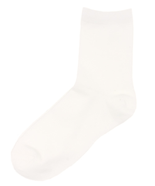 WEGO(ウィゴー)の「WEGO/無地ソックス(ソックス/靴下・レディース・ホワイト/ブラック/グレー/ライム/ネイビー/キャメル/カーキ/ブルー/レッド/サックスブルー/ライトパープル/イエロー/ピンク/オレンジ・FREE)」の1枚目の写真