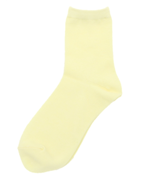 WEGO(ウィゴー)の「WEGO/無地ソックス(ソックス/靴下・レディース・ホワイト/ブラック/グレー/ライム/ネイビー/キャメル/カーキ/ブルー/レッド/サックスブルー/ライトパープル/イエロー/ピンク/オレンジ・FREE)」の10枚目の写真