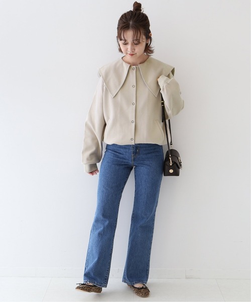 SLOBE IENA（スローブイエナ）の「セーラーカラーカーディガン