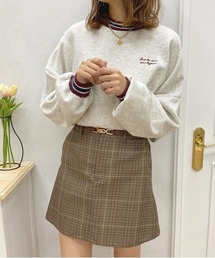 配色リブスウェット【ZOZOTOWN限定アイテム】