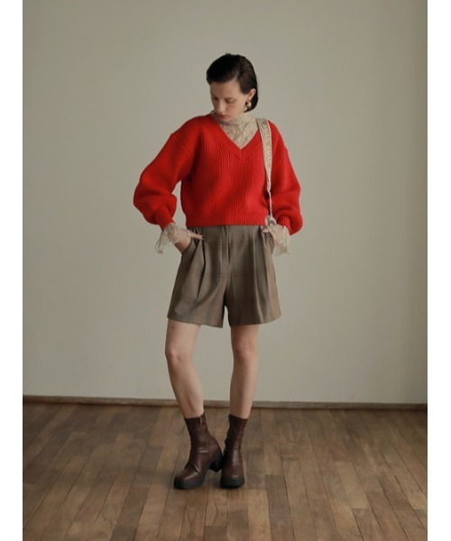 AMAIL（アマイル）の「Fit yummy bulkyブーツ（ブーツ・レディース・ブラック/ブラウン・L/M/S）」の5枚目の写真