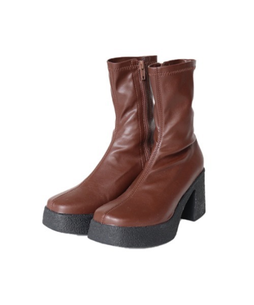 AMAIL（アマイル）の「Fit yummy bulkyブーツ（ブーツ・レディース・ブラック/ブラウン・L/M/S）」の11枚目の写真