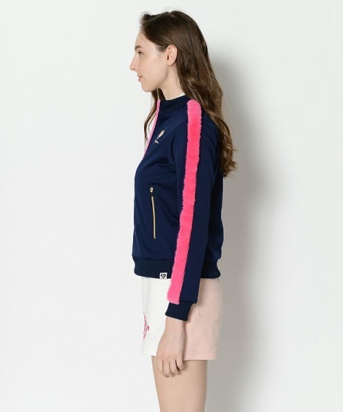 MARK & LONA(マークアンドロナ)の「Freak On Jersey | WOMEN(ブルゾン・レディース・ブラック/ネイビー・36/38)」の3枚目の写真