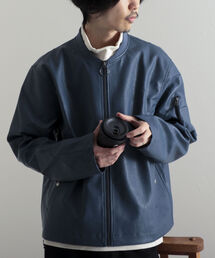 GLOSTER | 【GLOSTER/グロスター】フェイクレザー フライトジャケット(ライダースジャケット)