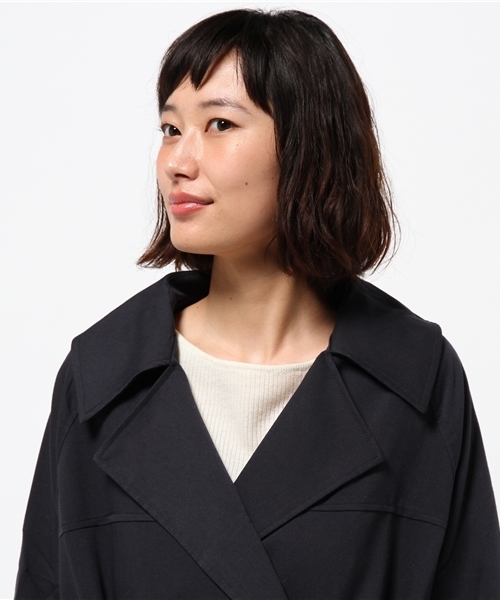 OUTLET(アウトレット)の「【WHO'S WHO gallery】MSmasironatrench(トレンチコート・レディース・ベージュ/ネイビー・FREE)」の7枚目の写真