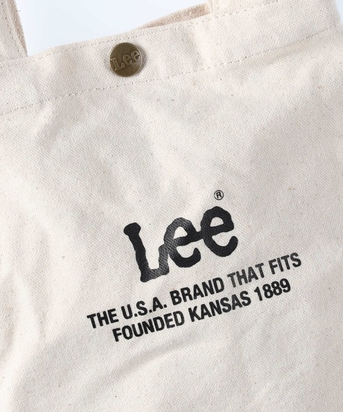 Lee（リー）の「【Lee】キャンバスミニショルダーバッグ（ショルダーバッグ・レディース・カーキブラウン/ベージュ/レッド/ブラック×ホワイト・ONE SIZE）」の10枚目の写真