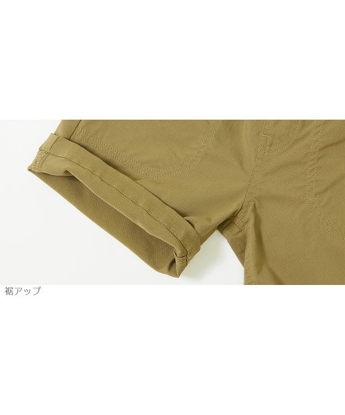 devirock(デビロック)の「ウルトラストレッチベイカーハーフパンツ(その他パンツ・キッズ・ベージュ/カーキ/ブルー系その他/ライトベージュ/チャコール/テラコッタ・110cm/100cm/120cm/130cm/140cm/150cm/160cm)」の18枚目の写真