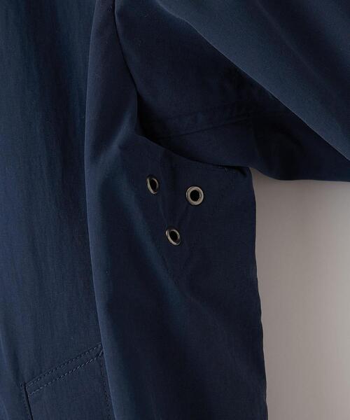 Steven Alan（スティーブンアラン）の「＜Steven Alan＞ OVER/SIZE RAIN BALMACAAN COAT/コート（ステンカラーコート・メンズ・ブラック/ロイヤルブルー・S/L/M）」の17枚目の写真