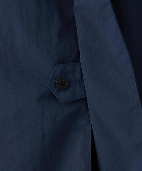 Steven Alan（スティーブンアラン）の「＜Steven Alan＞ OVER/SIZE RAIN BALMACAAN COAT/コート（ステンカラーコート・メンズ・ブラック/ロイヤルブルー・S/L/M）」の18枚目の写真