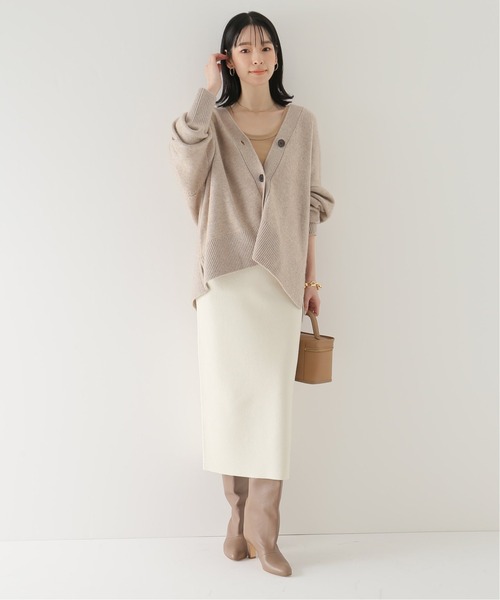 plage（プラージュ）の「ストレッチ ミラノリブ スカート◆（スカート・レディース・ホワイト・38/36）」の10枚目の写真