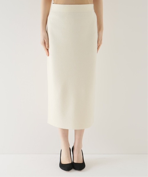 plage（プラージュ）の「ストレッチ ミラノリブ スカート◆（スカート・レディース・ホワイト・38/36）」の13枚目の写真