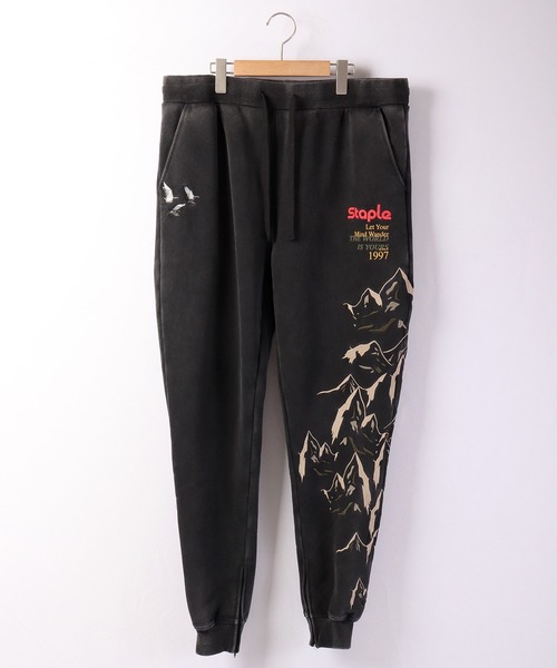 staple（ステイプル）の「STAPLE スウェットパンツ（スウェットパンツ・メンズ・ブラック/カモフラージュ・L/M/XL）」の3枚目の写真