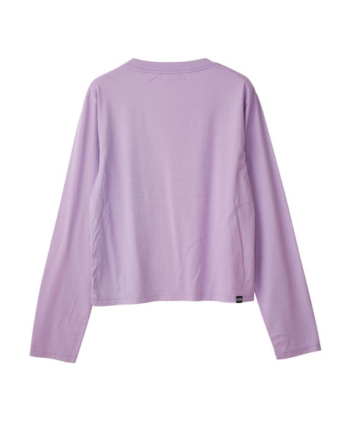 ヒステリックグラマーグレーパープルTシャツ HYSTERIC GLAMOUR - LET'S