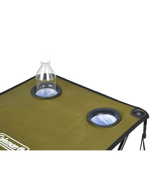 COLEMAN(コールマン)の「コンパクトチェアテーブルセット(オリーブ)(アウトドアグッズ・メンズ・オリーブ・ONE SIZE)」の2枚目の写真