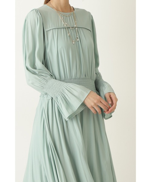 JILL STUART(ジルスチュアート)の「◆アメリアワンピース(ワンピース・レディース・ライトグリーン/ベージュ・0/4/2)」の9枚目の写真
