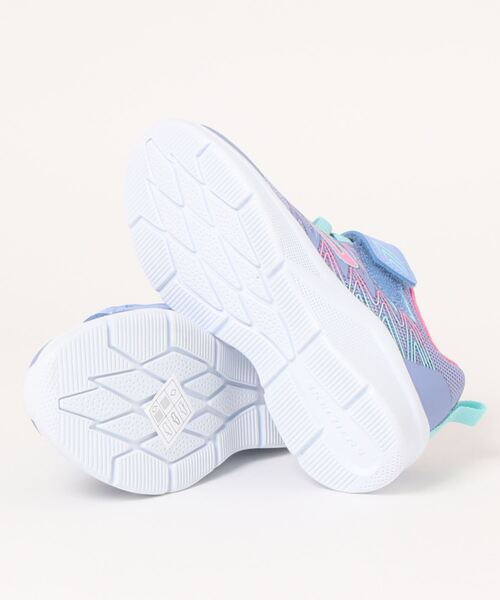 SKECHERS(スケッチャーズ)の「//////302468L-LAV/MICROSPEC - BOLD DELIGHT(スニーカー・キッズ・ブルー・18cm/17cm/19cm/20cm/21cm)」の3枚目の写真