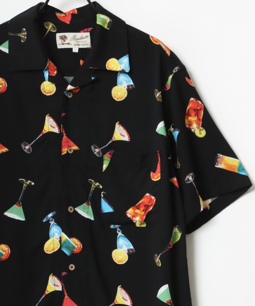 Lazar（ラザル）の「レーヨン ストリート オープンカラー アロハシャツ/総柄シャツ（シャツ/ブラウス・メンズ・ホワイト系その他/ブラック系その他/ブルー系その他/レッド系その他/ホワイト系その他2/ブラック系その他2/ブラック系その他3/ブラック系その他4/ブラック系その他5/ブラック系その他6・LL/M/L）」の8枚目の写真