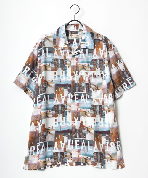 Lazar（ラザル）の「レーヨン ストリート オープンカラー アロハシャツ/総柄シャツ（シャツ/ブラウス・メンズ・ホワイト系その他/ブラック系その他/ブルー系その他/レッド系その他/ホワイト系その他2/ブラック系その他2/ブラック系その他3/ブラック系その他4/ブラック系その他5/ブラック系その他6・LL/M/L）」の12枚目の写真