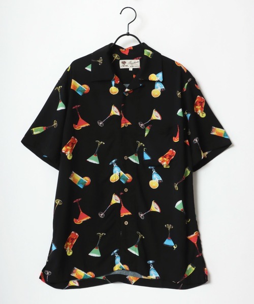 Lazar（ラザル）の「レーヨン ストリート オープンカラー アロハシャツ/総柄シャツ（シャツ/ブラウス・メンズ・ホワイト系その他/ブラック系その他/ブルー系その他/レッド系その他/ホワイト系その他2/ブラック系その他2/ブラック系その他3/ブラック系その他4/ブラック系その他5/ブラック系その他6・LL/M/L）」の17枚目の写真