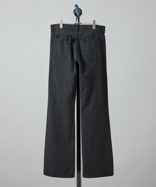 re_k by JUNRED（レクバイジュンレッド）の「【　re_k by JUNRED　】レングスが選べる デニムフレアパンツ（デニムパンツ・メンズ・ブルー/ブラック・S/L/M1/M/S1/L1）」の3枚目の写真
