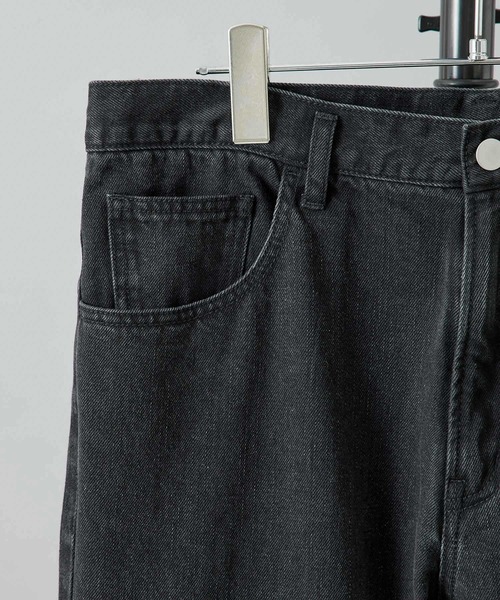re_k by JUNRED（レクバイジュンレッド）の「【　re_k by JUNRED　】レングスが選べる デニムフレアパンツ（デニムパンツ・メンズ・ブルー/ブラック・S/L/M1/M/S1/L1）」の5枚目の写真