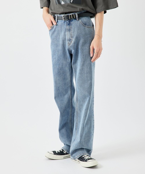 re_k by JUNRED（レクバイジュンレッド）の「【　re_k by JUNRED　】レングスが選べる デニムフレアパンツ（デニムパンツ・メンズ・ブルー/ブラック・S/L/M1/M/S1/L1）」の13枚目の写真