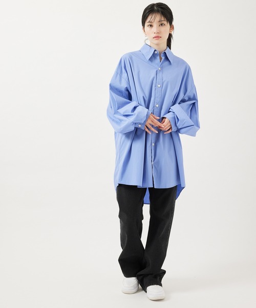 re_k by JUNRED（レクバイジュンレッド）の「【　re_k by JUNRED　】レングスが選べる デニムフレアパンツ（デニムパンツ・メンズ・ブルー/ブラック・S/L/M1/M/S1/L1）」の21枚目の写真