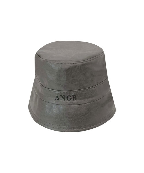 ANDGEEBEE（アンジービー）の「フェイクレザーロゴバケットハット（ハット・レディース・チャコールグレー/ブラック・FREE）」の20枚目の写真