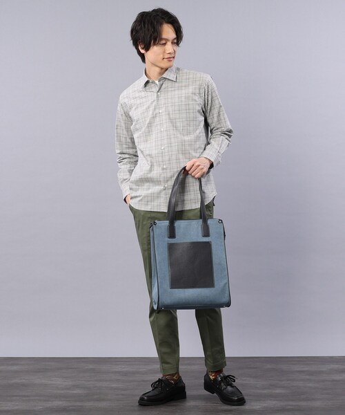 TAKEO KIKUCHI（タケオキクチ）の「◆デニム トートバッグ（トートバッグ・メンズ・ベージュ系その他2/ブルー系4・00）」の11枚目の写真