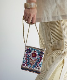 DISCOAT | 柄刺繍ミニポシェット(ショルダーバッグ)