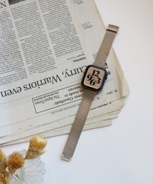 SiNCERE（シンシア）の「Apple Watch Band Mesh Ladies / アップルウォッチ バンド ステンレスメッシュ レディースタイプ（デジタル腕時計・レディース）」