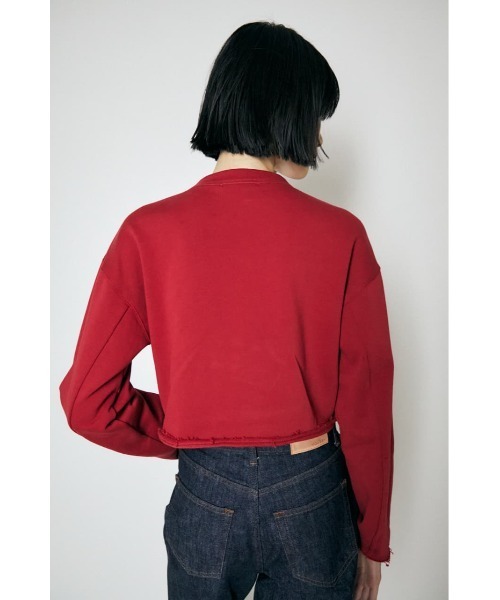 MOUSSY（マウジー）の「BUTTON UP CROPPED カーディガン（カーディガン/ボレロ・レディース・ブラック/ライトグリーン/アイボリー/バーガンディー・FREE）」の7枚目の写真