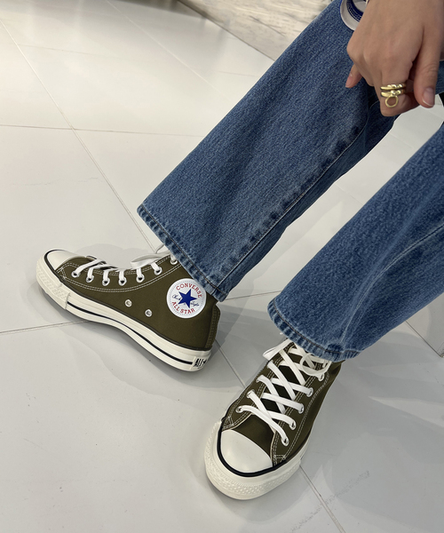 CONVERSE(コンバース)の「【CONVERSE/コンバース】 ALLSTAR J HI:スニーカー(スニーカー・レディース・カーキ・23cm/23.5cm/24cm/24.5cm/25cm)」の4枚目の写真