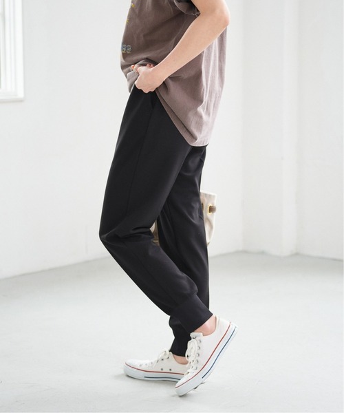Spick & Span（スピックアンドスパン）の「≪追加≫ジョーゼットジョガーパンツ（その他パンツ・レディース・ブラック・38/36）」の9枚目の写真