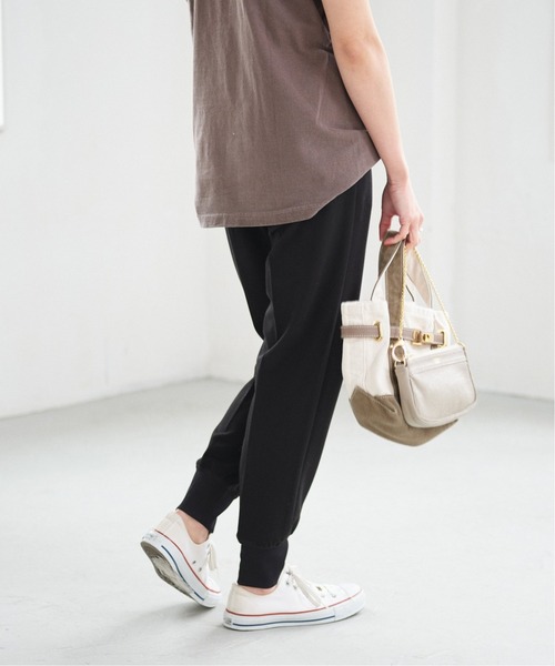 Spick & Span（スピックアンドスパン）の「≪追加≫ジョーゼットジョガーパンツ（その他パンツ・レディース・ブラック・38/36）」の10枚目の写真