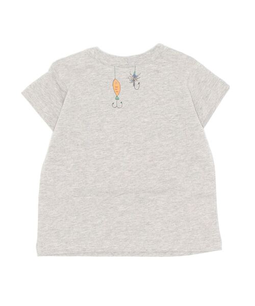 DILASH(ディラッシュ)の「FISHINGイラスト半袖Tシャツ(Tシャツ/カットソー・キッズ・グレー/グリーン/オレンジ・90/130/110/120/140/100/80)」の12枚目の写真