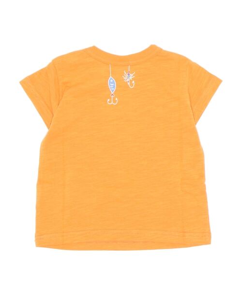 DILASH(ディラッシュ)の「FISHINGイラスト半袖Tシャツ(Tシャツ/カットソー・キッズ・グレー/グリーン/オレンジ・90/130/110/120/140/100/80)」の13枚目の写真