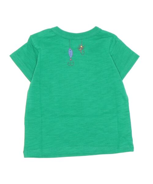 DILASH(ディラッシュ)の「FISHINGイラスト半袖Tシャツ(Tシャツ/カットソー・キッズ・グレー/グリーン/オレンジ・90/130/110/120/140/100/80)」の14枚目の写真