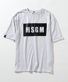 MM6 メゾンマルジェラ ブランドロゴ バイカラー 半袖Tシャツ カットソー MM6 Maison Margiela(エムエム6 メゾン マルジェラ) Kids