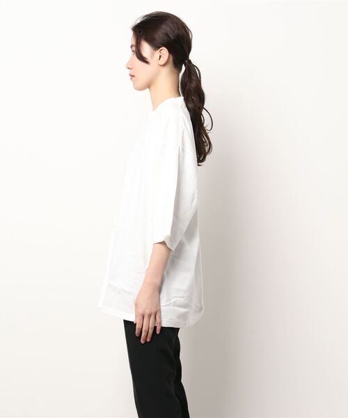 FRUIT OF THE LOOM(フルーツオブザルーム)の「《FRUIT OF THE LOOM》 7oz HEAVY WEIGHT BIG T(Tシャツ/カットソー・レディース・ホワイト/カーキ/ブラック/杢グレー・LARGE/MEDIUM/X-LARGE)」の18枚目の写真
