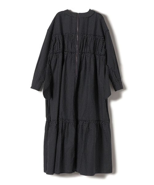SHIPS（シップス）の「【SHIPS別注】BENCH MARKING SHIRT:〈洗濯機可能〉ドットワンピース（ワンピース・レディース・ネイビー・ONE SIZE）」の10枚目の写真