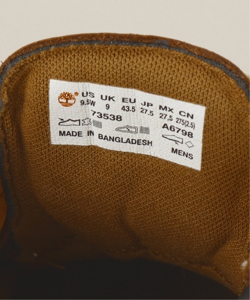 Timberland（ティンバーランド）の「【TIMBERLAND/ティンバーランド】 Classic OX（ブーツ・メンズ・ブラウン・25.5cm/26.5cm/27.5cm）」の7枚目の写真