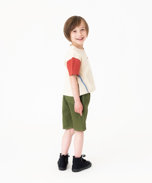 RUGGEDWORKS（ラゲッドワークス）の「《made in Japan》 　５ポケットツイルハーフパンツ（その他パンツ・キッズ・ベージュ/カーキ・90/140/110/130/100/150/120）」の7枚目の写真