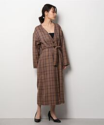 TATRAS CONCEPT STORE（タトラスコンセプトストア）の「MAISON No.8（メゾンナンバーエイト）リバーシブルチェックガウン（その他アウター）」