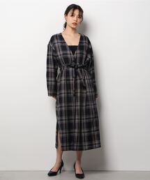 MAISON No.8（メゾンナンバーエイト）リバーシブルチェックガウン